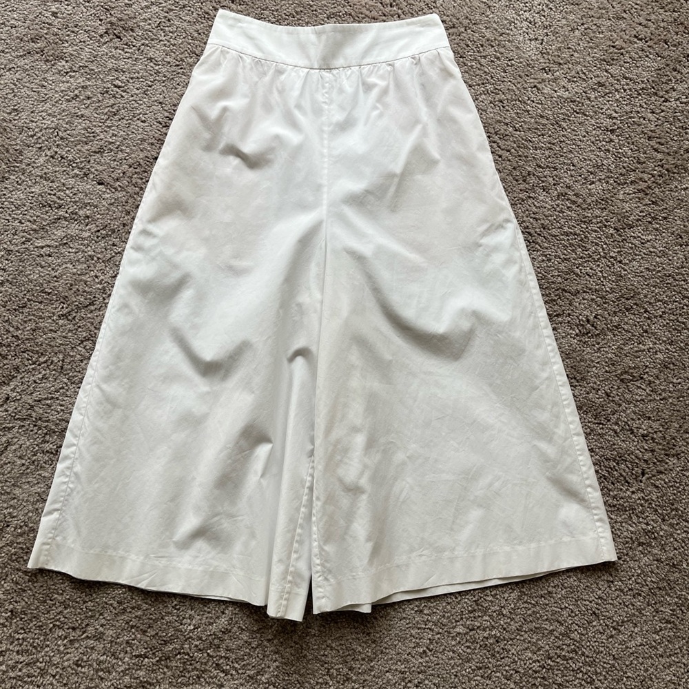 Alice + Olive white flair pants